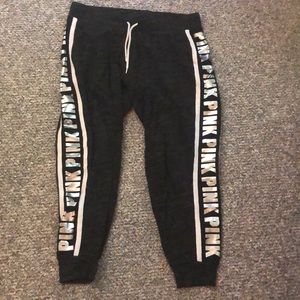 Pink joggers
